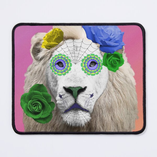 Item preview, White Lion as Spirit Animal designed and sold by Loveday Funck.