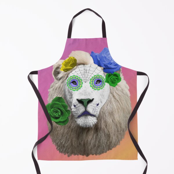 Item preview, White Lion as Spirit Animal designed and sold by Loveday Funck.
