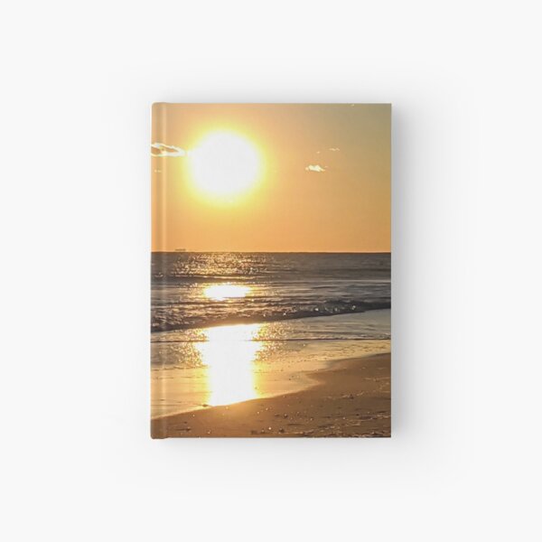 Beach Sunset Hardcover Journal