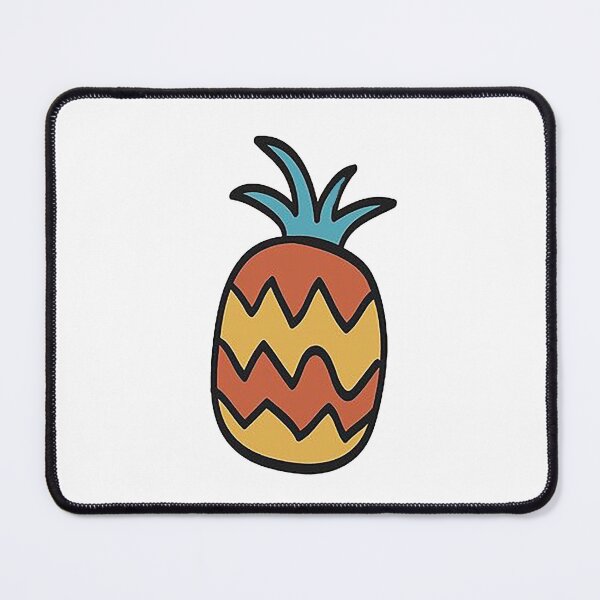 Item preview, Pineapple cartoon, Hawaian fruit, Hawai, Welcome, pineapple tree, Yellow fruit designed and sold by Nostrathomas66.
