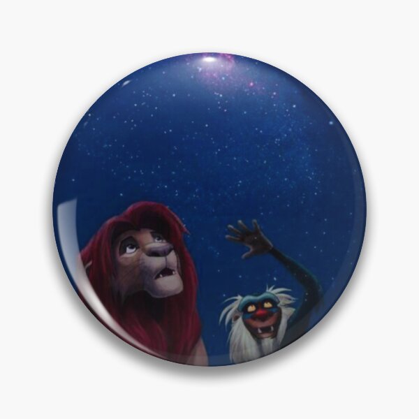 Item preview, I lion and a monkey looking at the night sky designed and sold by Keny13.