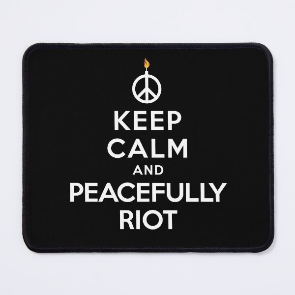 Item preview, Keep Calm and Peacefully Riot -  Newspeak 1984 Dystopian designed and sold by twHistory.
