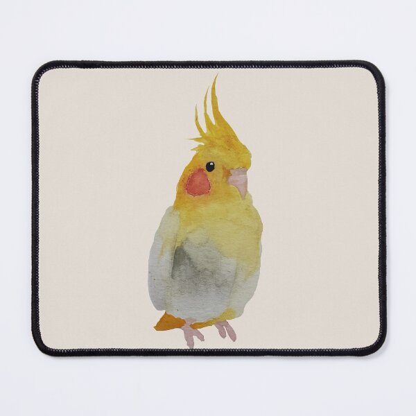 Item preview, Watercolor Cockatiel designed and sold by Liv-Engler-Art.