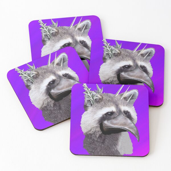 Item preview, Raccoon as Spirit Animal designed and sold by Loveday Funck.