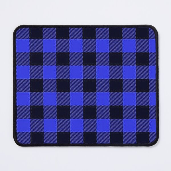 Item preview, Buffalo Plaid, Blue Black Woven Plaid, Lumberjack plaid, flannel plaid, blue black check pattern designed and sold by Nostrathomas66.