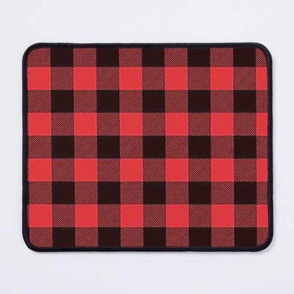 Item preview, Buffalo Plaid, Red Black Woven Plaid, Lumberjack plaid, flannel plaid, red black check pattern designed and sold by Nostrathomas66.