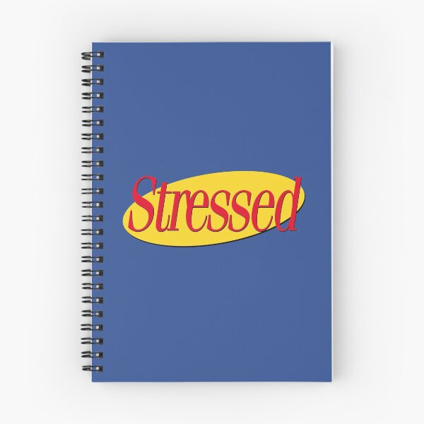 Item preview, Stressed Retro TV Show Logo Parody designed and sold by YabYumShop.