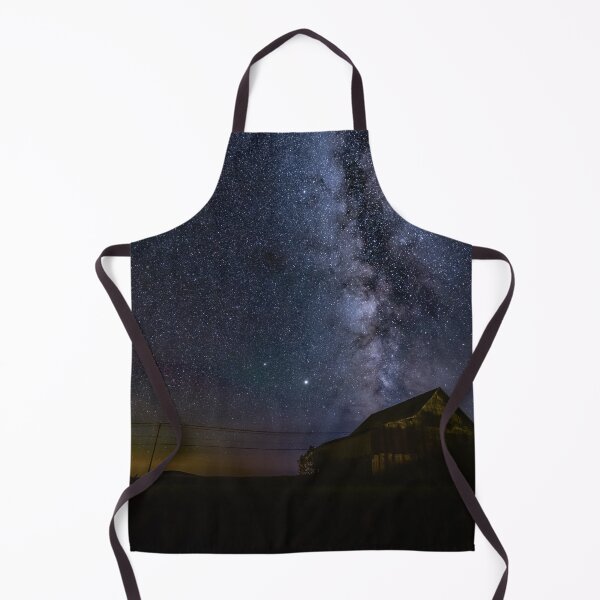 Item preview, Milkyway behind abandoned barn designed and sold by RezieMart.