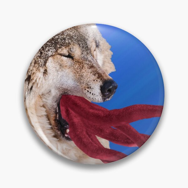 Item preview, Wolf as Spirit Animal designed and sold by Loveday Funck.