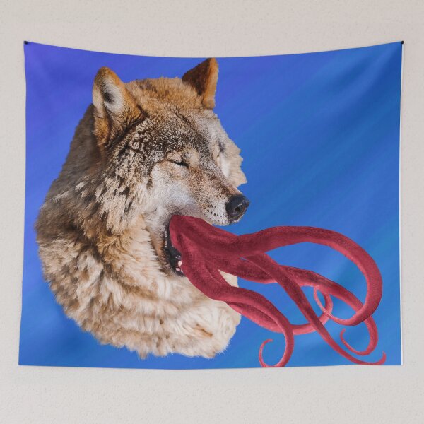 Item preview, Wolf as Spirit Animal designed and sold by Loveday Funck.