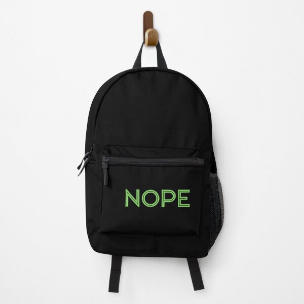 Item preview, Nope (Funny Minimalist) - Green Block designed and sold by SilkenDove.