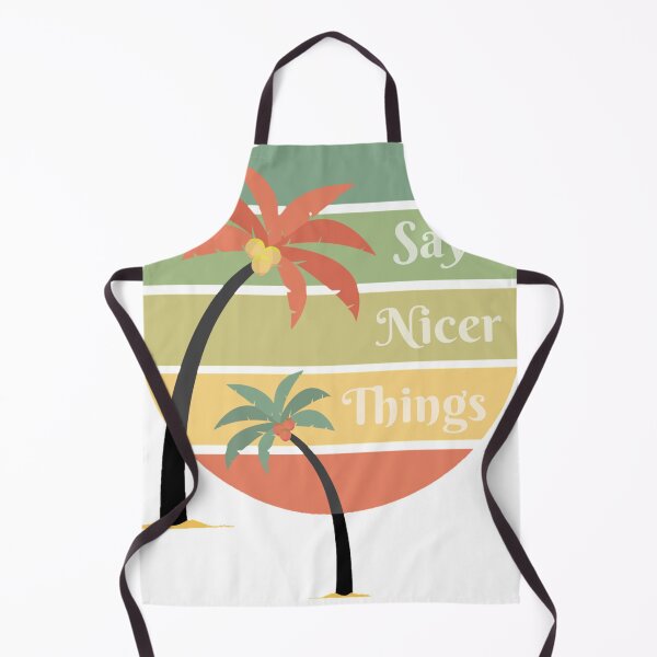 Item preview, Vintage Sunset Palm Trees Say Nicer Things for Men and Women designed and sold by Msdm21.