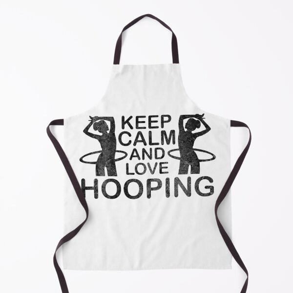 Item preview, Keep Calm And Love Hooping HulaHoop Hulagirl designed and sold by DerNerd.