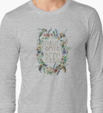 Save the Bees! Long Sleeve T-Shirt