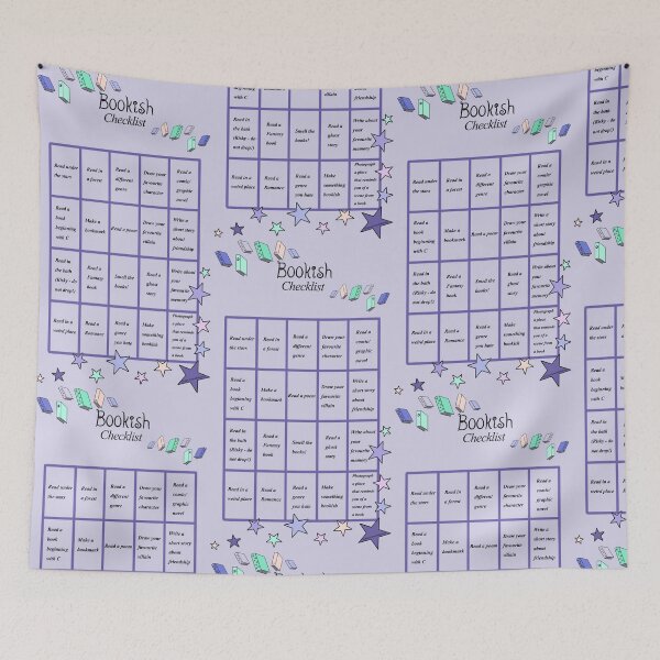 Item preview, Bookish checklist  designed and sold by Dance Beneath The Stars Designs.