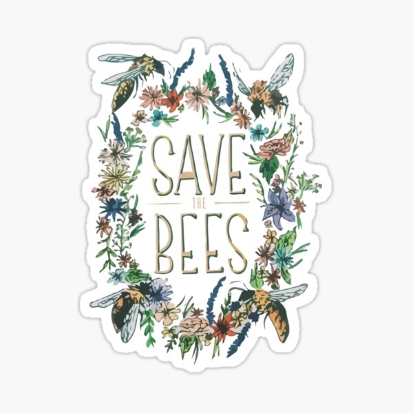 Save the Bees! Sticker