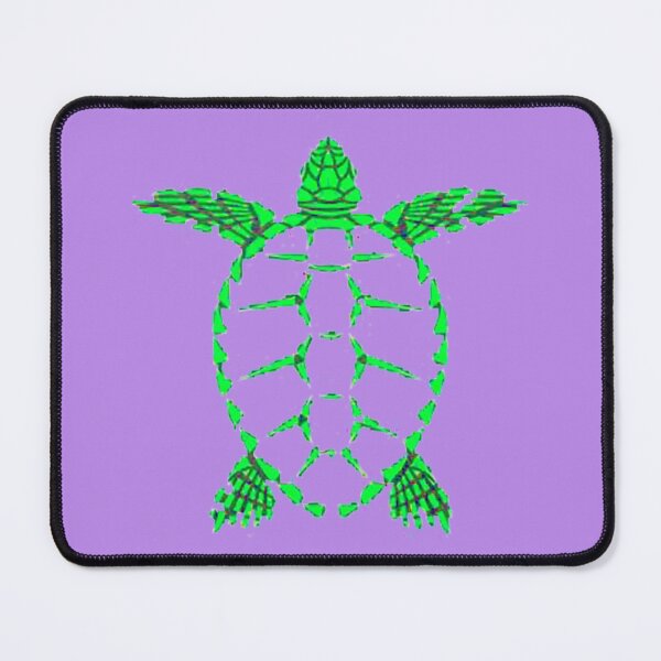 Item preview, Turtle outline, lime turtle, marine mammal, turtle shell designed and sold by Nostrathomas66.