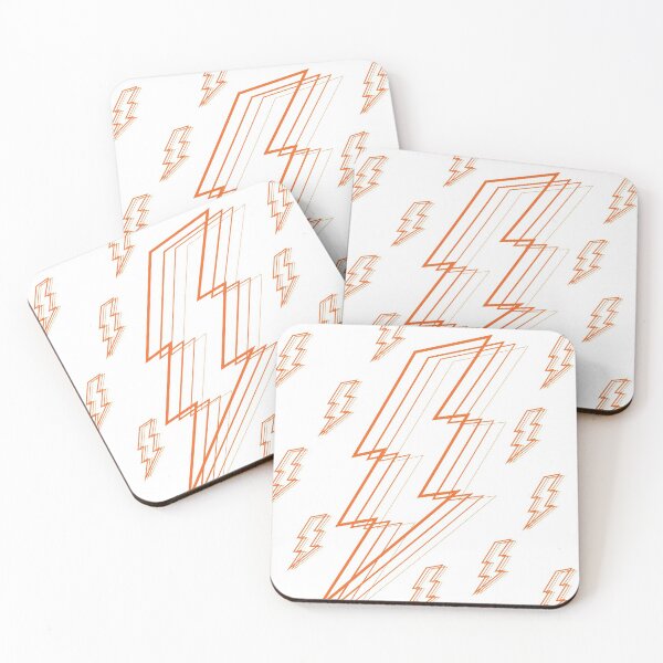 Item preview, Orange Lightening Bolts designed and sold by jdchapp.