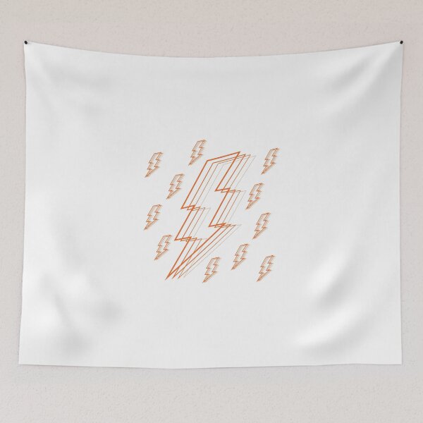 Item preview, Orange Lightening Bolts designed and sold by jdchapp.