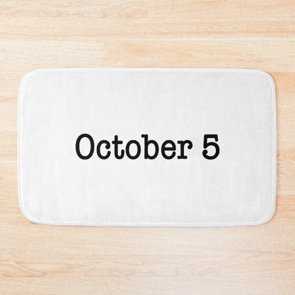Item preview, October 5 designed and sold by ellebackup.