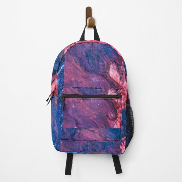 Item preview, Pink & Blue Liquid Marble Painting designed and sold by newburyboutique.