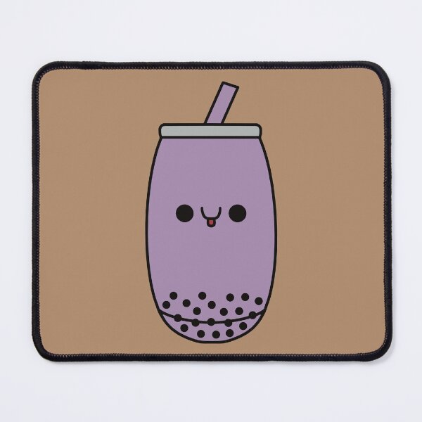 Item preview, Cute Taro Bubble Tea - Kawaii Boba Tea designed and sold by KawaiiByDice.