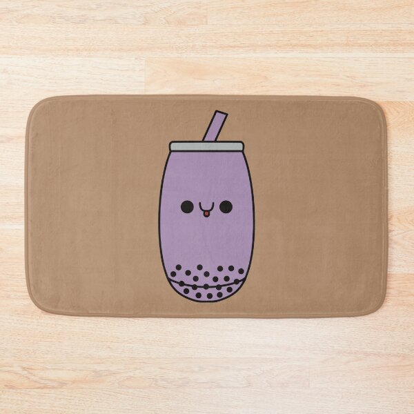 Item preview, Cute Taro Bubble Tea - Kawaii Boba Tea designed and sold by KawaiiByDice.