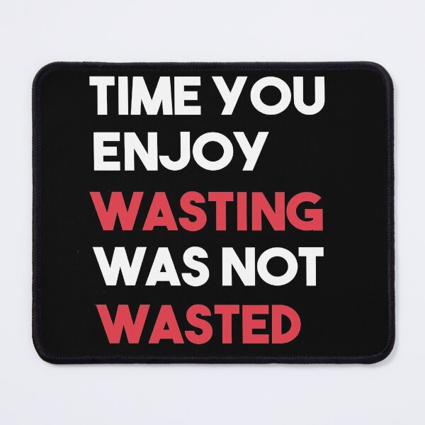 Item preview, John Lennon quote - Time not wasted designed and sold by Heddar Badreddine.