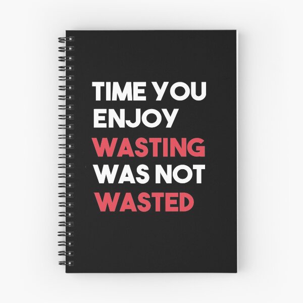 Item preview, John Lennon quote - Time not wasted designed and sold by Heddar Badreddine.
