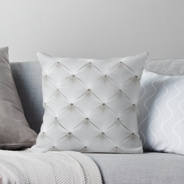Item preview, White Tufted Print designed and sold by newburyboutique.