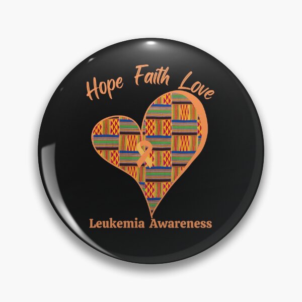 Item preview, Leukemia Cancer Awareness - Hope Faith Love designed and sold by Cancer Support  Regal Studio.