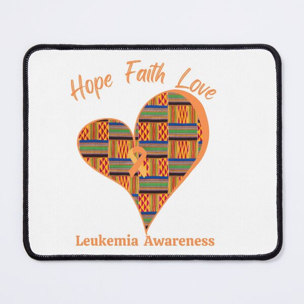 Item preview, Leukemia Cancer Awareness - Hope Faith Love designed and sold by Cancer Support Regal Studio.