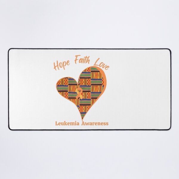 Item preview, Leukemia Cancer Awareness - Hope Faith Love designed and sold by Cancer Support  Regal Studio.