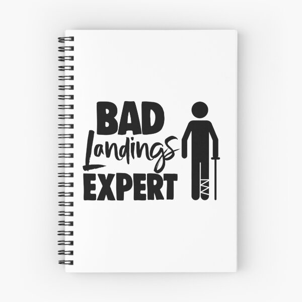 Item preview, Bad Landings Expert Broken Leg designed and sold by Bendthetrend.