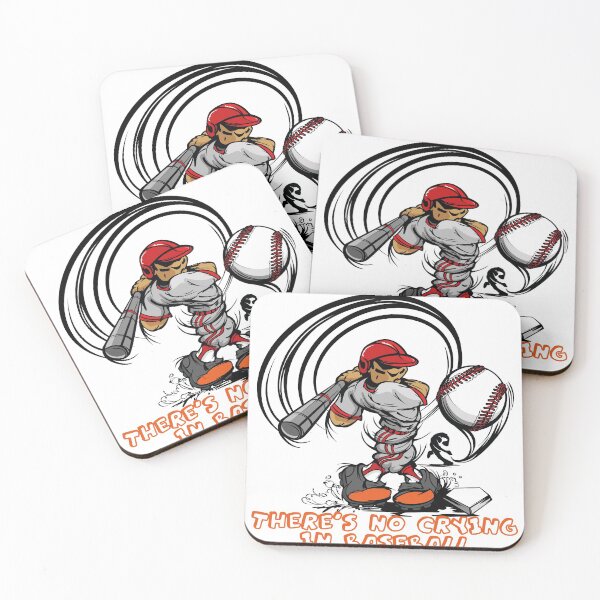 Item preview, THERE'S NO CRYING IN BASEBALL designed and sold by MoooSalah.