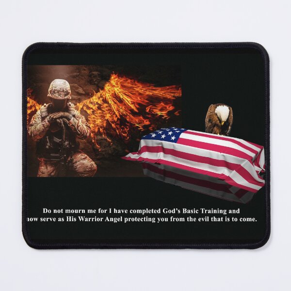 Item preview, Fallen Soldier Warrior Angel designed and sold by DonaldsGraphics.