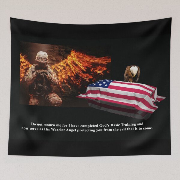 Item preview, Fallen Soldier Warrior Angel designed and sold by DonaldsGraphics.