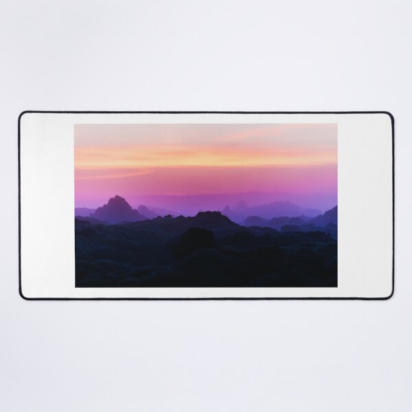 Item preview, Pink Sunset Mountain Sky designed and sold by newburyboutique.