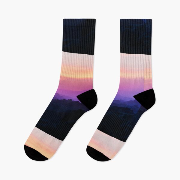 Item preview, Pink Sunset Mountain Sky designed and sold by newburyboutique.