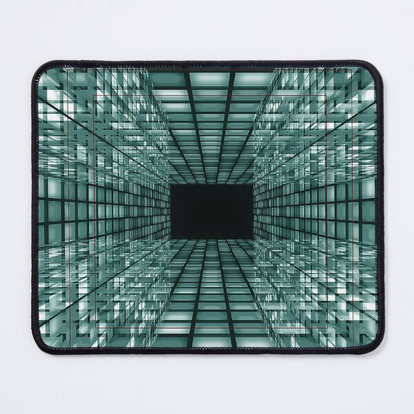 Item preview, Cube Abstract pattern, geometric, 3d, computer, sci fi, science fiction designed and sold by Nostrathomas66.
