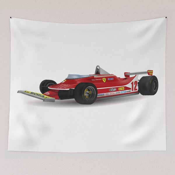 Item preview, GIlles Villeneuve 312T4 designed and sold by andreanastasio.