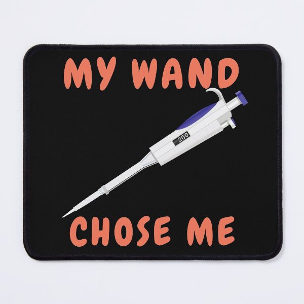 Item preview, MY WAND CHOSE ME!!  FUNNY  PIPETTE  Micro designed and sold by Hippiesole.