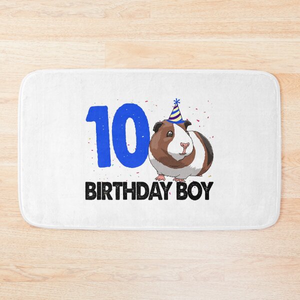 Item preview, Birthday Boy 10 Guinea Pig designed and sold by Bendthetrend.