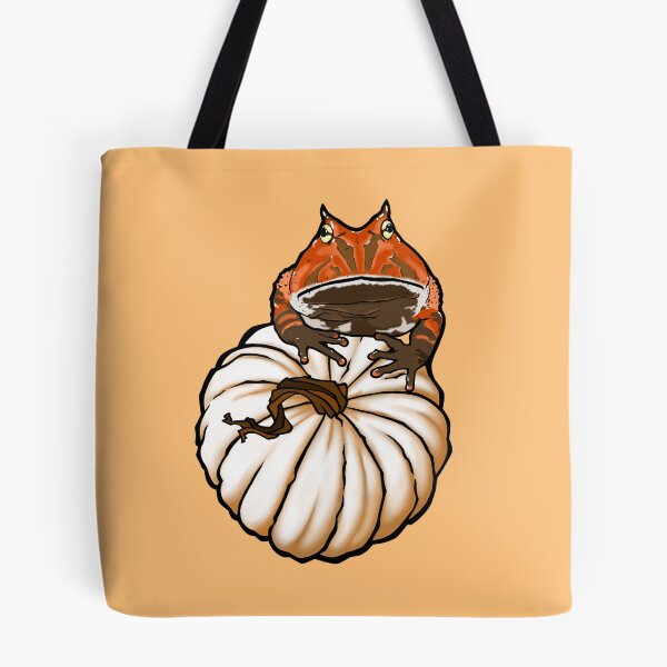 Item preview, Pumpkin Spice Pacman Frog designed and sold by SaltDream.