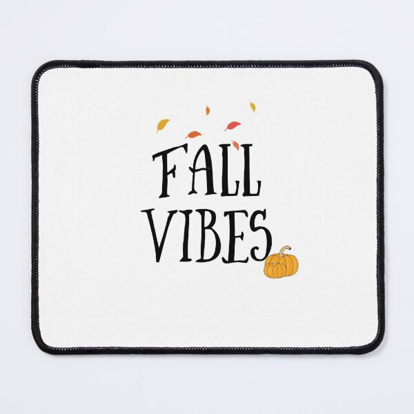 Item preview, Fall Vibes pumpkins and Falling Leaves  designed and sold by NerdyChibi.