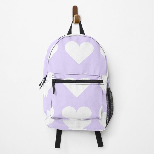 Item preview, Large WHITE & LILAC LOVE HEARTS designed and sold by RachelMacht.
