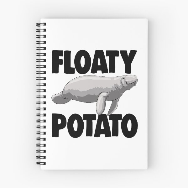 Item preview, Floaty Potato Manatees designed and sold by Bendthetrend.
