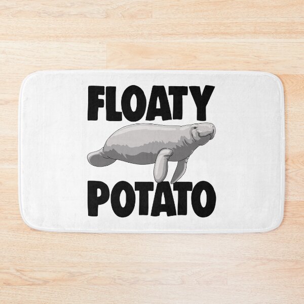 Item preview, Floaty Potato Manatees designed and sold by Bendthetrend.