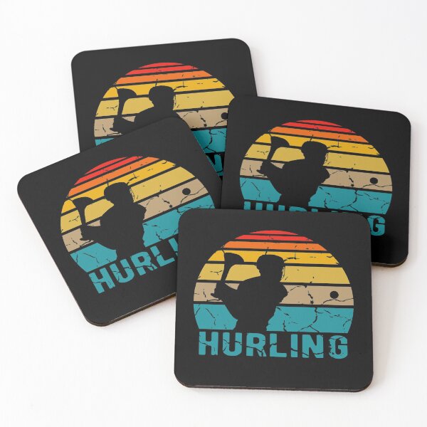 Item preview, Distressed Vintage Retro 60's 70's Hurling t shirt designed and sold by Dan66.