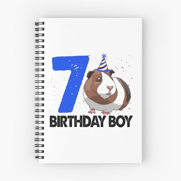 Item preview, Birthday Boy 7 Guinea Pig designed and sold by Bendthetrend.